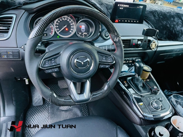 CX-9 鍛造.卡夢.方向盤